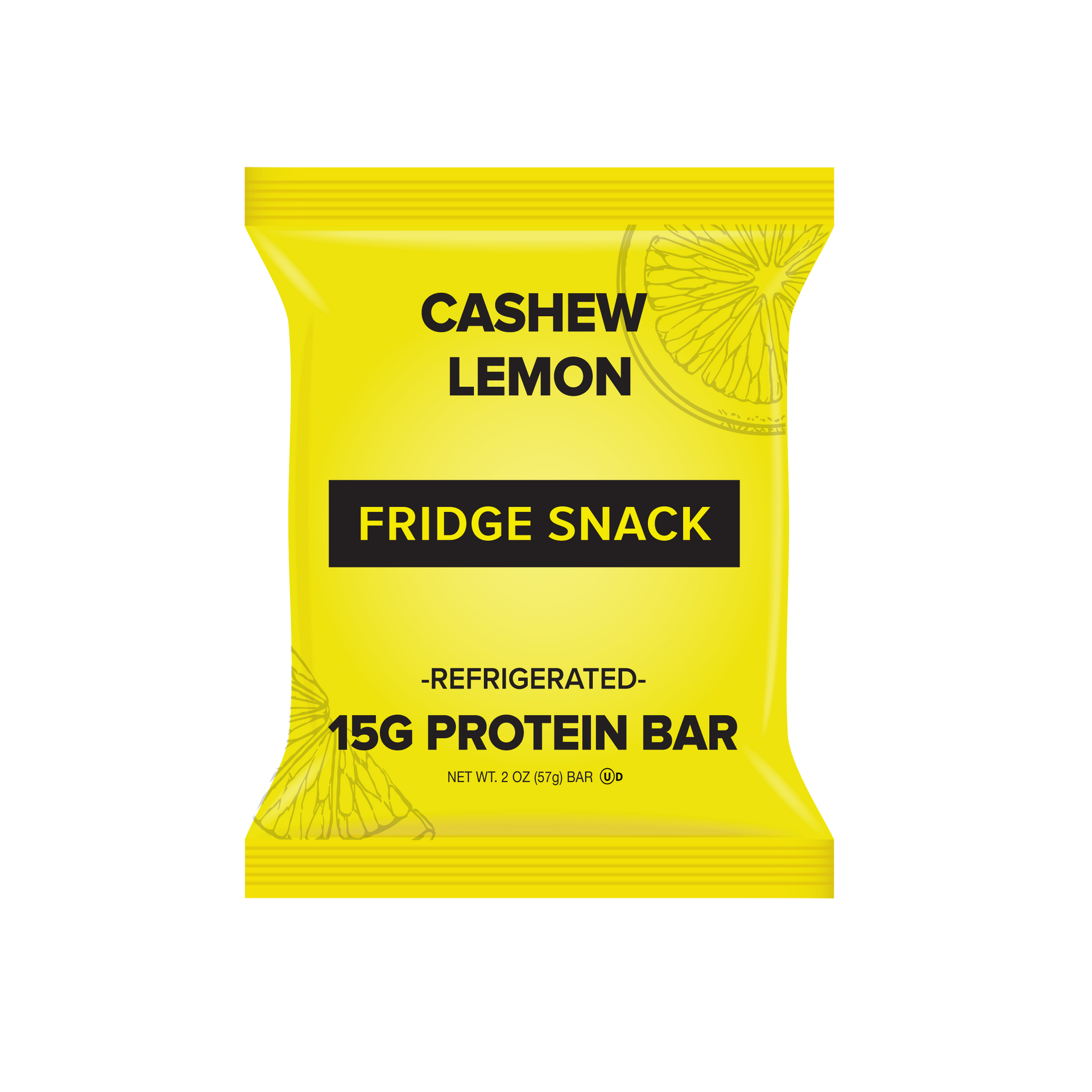 CASHEW LEMON (8 BAR PACK) – FRIDGE SNACK